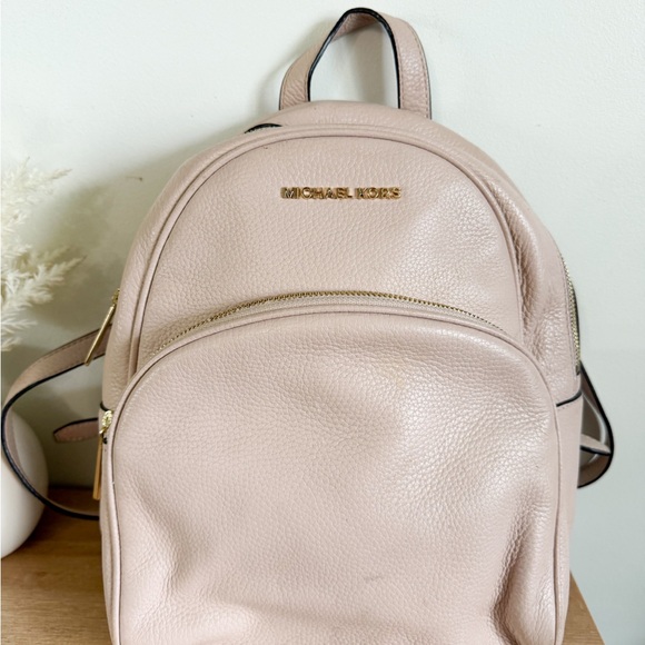 Michael Kors Handbags - Michael Kors Pebbled Leather Backpack - Soft Blush